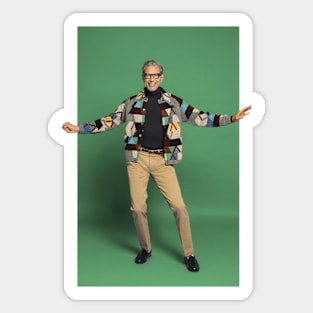 The Magnificent Jeff Goldblum Sticker